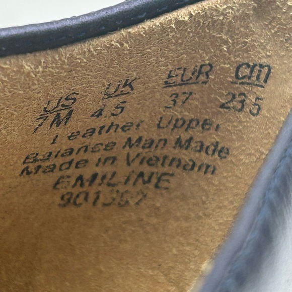 Naturalizer Emiline Flats Inky Navy Leather Loafers Size 7M | NWB - Picture 9 of 12